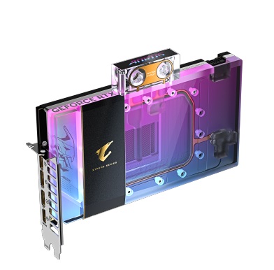 כרטיס מסך לגיימרים כולל תאורה וקירור נוזלי ג'יגהבייט Gigabyte GV-N5090AORUSX WB-32GD Nvidia GeForce RTX 5090 Aorus Xtreme Waterforce WB 32GB GDDR7 512Bit PCIe 5.0 HDMI 3xDP RGB